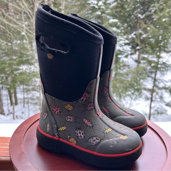 Bogs Classic II Bugs Insulated Rain Boots | Toddler Size 11 | Waterproof Winter - Picture 1 of 12